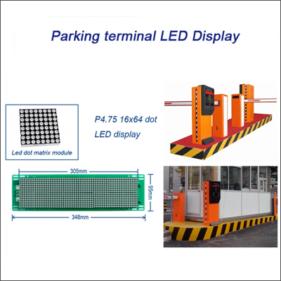 Parking access control LED Display